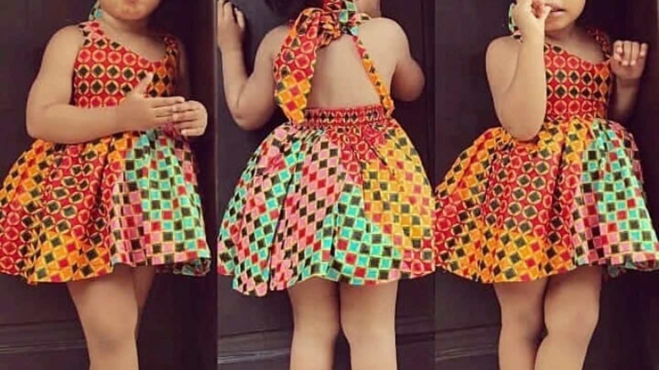 ankara gown for teenager