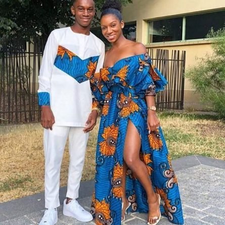 40 Matching Ankara Fashion Styles for Couples 2020 ...