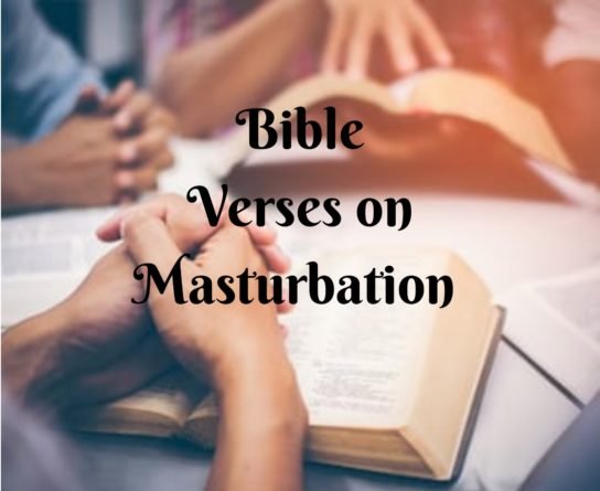 Biblical quote on masturbation